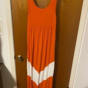 Whataburger colors Maxi Dress